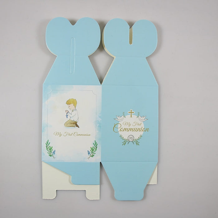 Light Pink or Blue My First Communion Candy Boxes