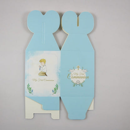 Light Pink or Blue My First Communion Candy Boxes