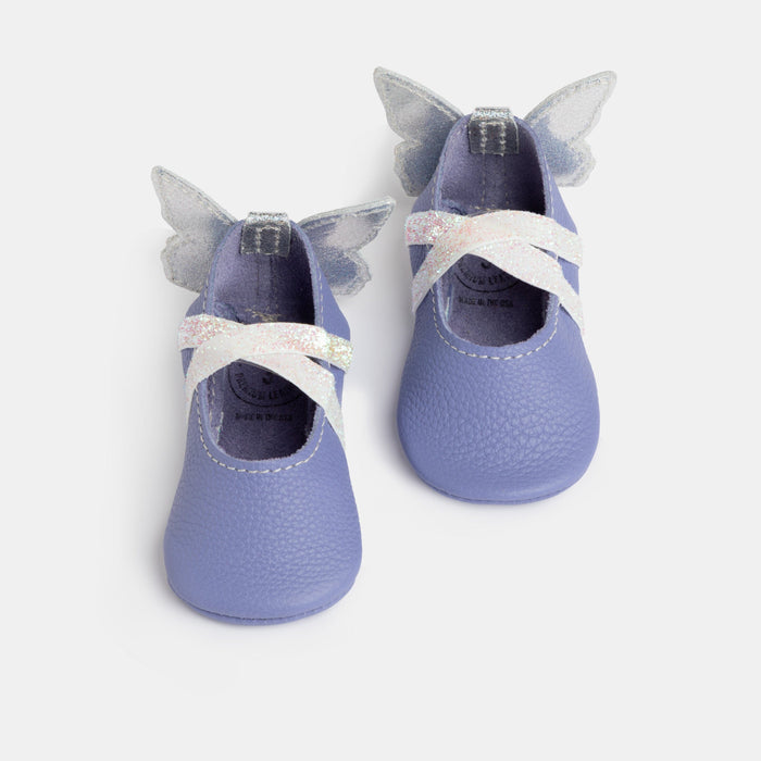 Lilac Flutterby Ballet Slipper Baby Shoe Ballet Slipper Soft Sole