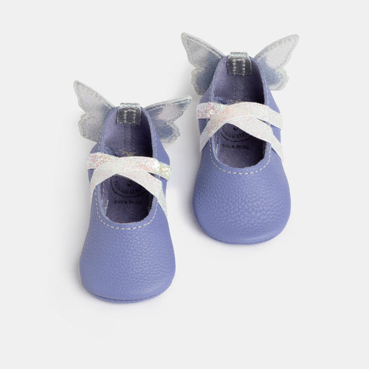 Lilac Flutterby Ballet Slipper Baby Shoe Ballet Slipper Soft Sole