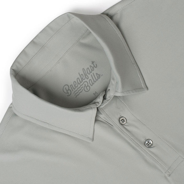 RSVLTS Breakfast Balls Commuter Long Sleeve Polo Limestone – Commuter Long Sleeve Polo Limestone – Commuter Long Sleeve Polo