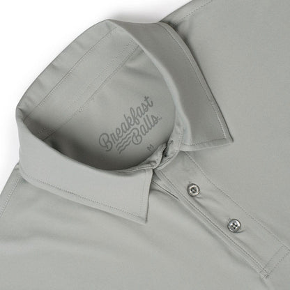 RSVLTS Breakfast Balls Commuter Long Sleeve Polo Limestone – Commuter Long Sleeve Polo Limestone – Commuter Long Sleeve Polo