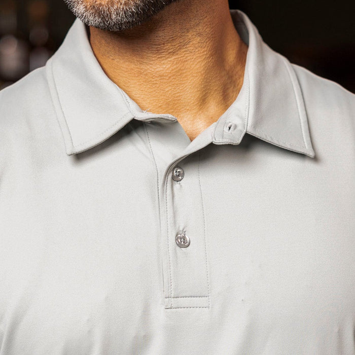 RSVLTS Breakfast Balls Commuter Long Sleeve Polo Limestone – Commuter Long Sleeve Polo Limestone – Commuter Long Sleeve Polo