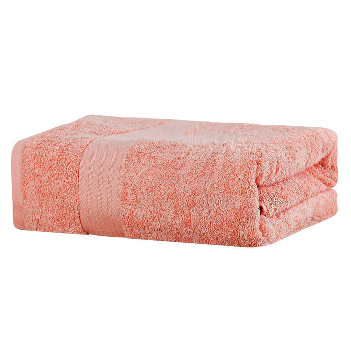 Linenland Extra Large Bath Sheet Towel 89 x 178cm - Coral -Home Living Store - -