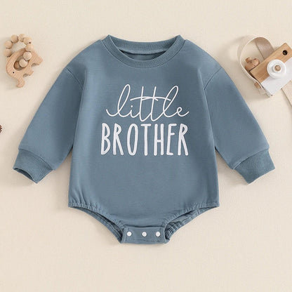 LITTLE BROTHER Long-Sleeve Onesie