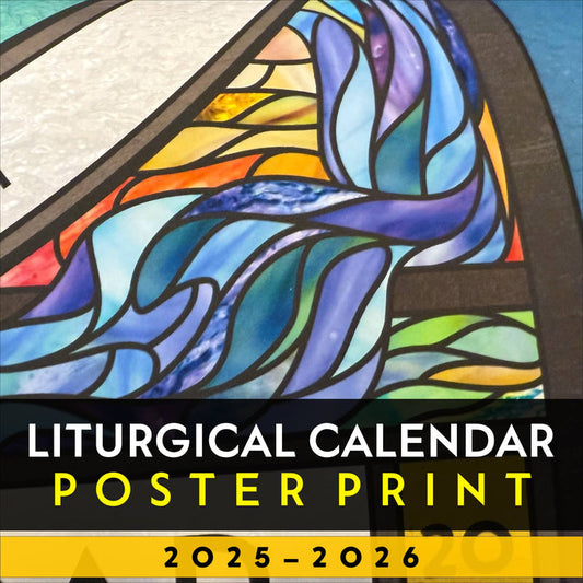 Liturgical Calendar Poster Print (2025–2026)