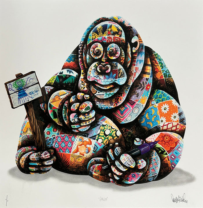 LOUIS 'MASAI' MICHEL - PONGO - 1/1's (kids drawings)