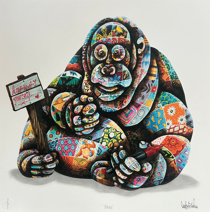 LOUIS 'MASAI' MICHEL - PONGO - 1/1's (SIGNAGE)