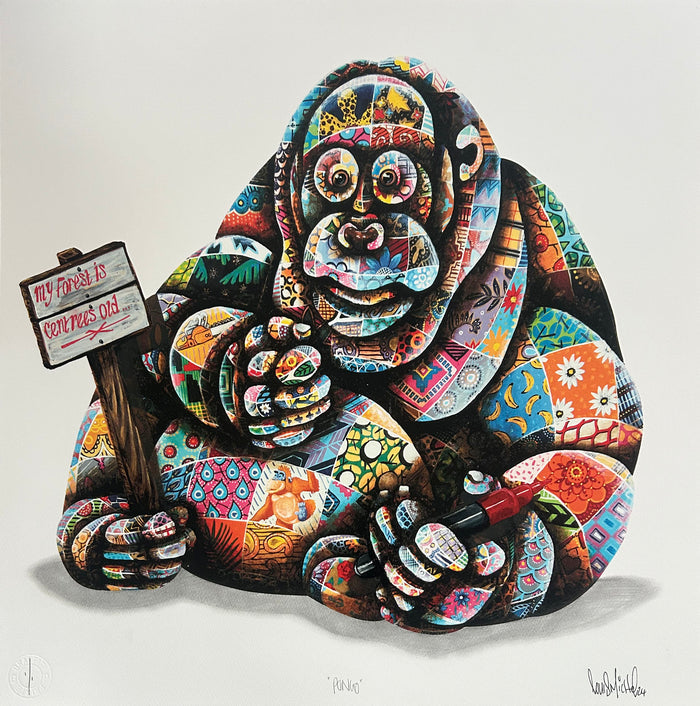 LOUIS 'MASAI' MICHEL - PONGO - 1/1's (SIGNAGE)