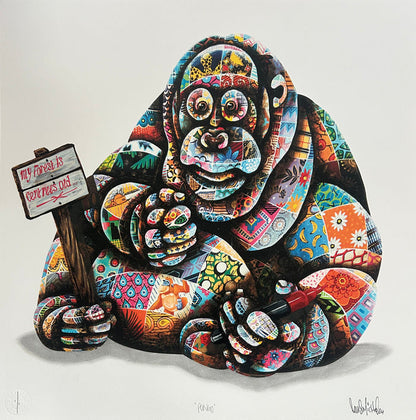 LOUIS 'MASAI' MICHEL - PONGO - 1/1's (SIGNAGE)
