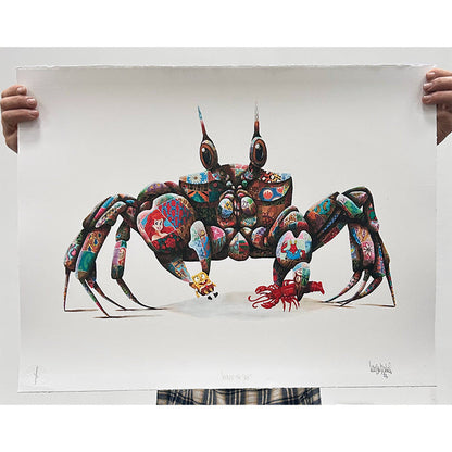 LOUIS 'MASAI' MICHEL - Under The Sea (White Edition) - HAND-FINISHED, 1/1s