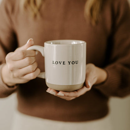 Love You 14 oz Stoneware Coffee Mug [Online Only]