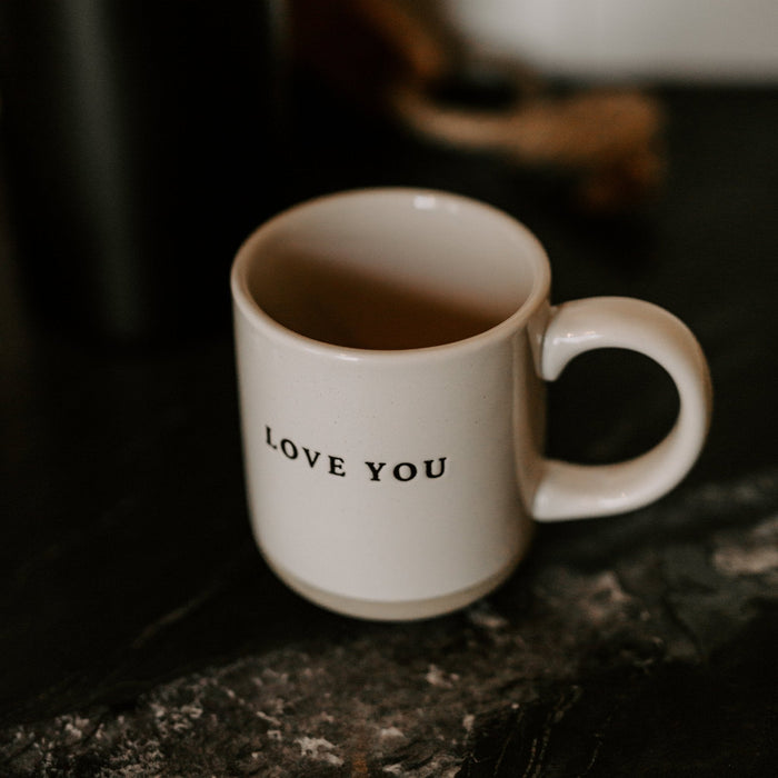 Love You 14 oz Stoneware Coffee Mug [Online Only]