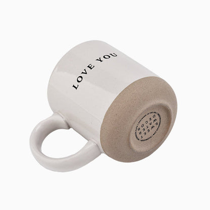 Love You 14 oz Stoneware Coffee Mug [Online Only]