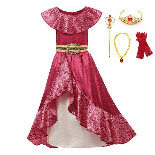Luxury Fairy Princess Girls Dresses-Gowns Fairy-Playtime-Halloween Costumes