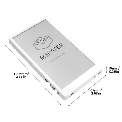 M5Paper ESP32 Development Kit V1.1 (960X540, 4.7" eInk display, 235 ppi) - m5stack-store