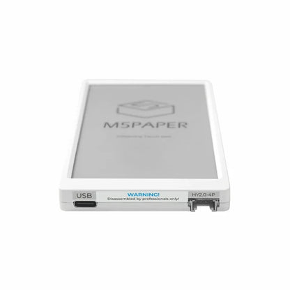 M5Paper ESP32 Development Kit V1.1 (960X540, 4.7" eInk display, 235 ppi) - m5stack-store