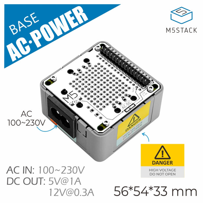 M5Stack AC Power Base - m5stack-store
