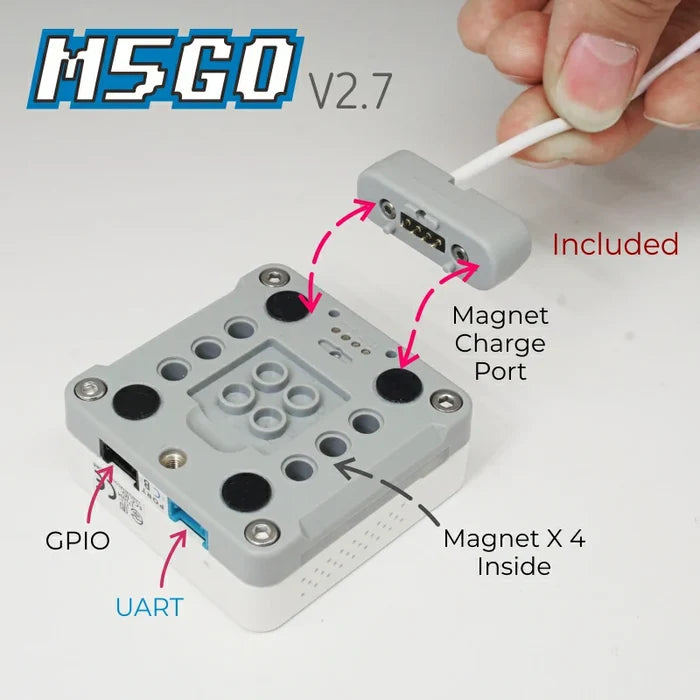 M5Stack M5GO IoT Starter Kit V2.7 - m5stack-store