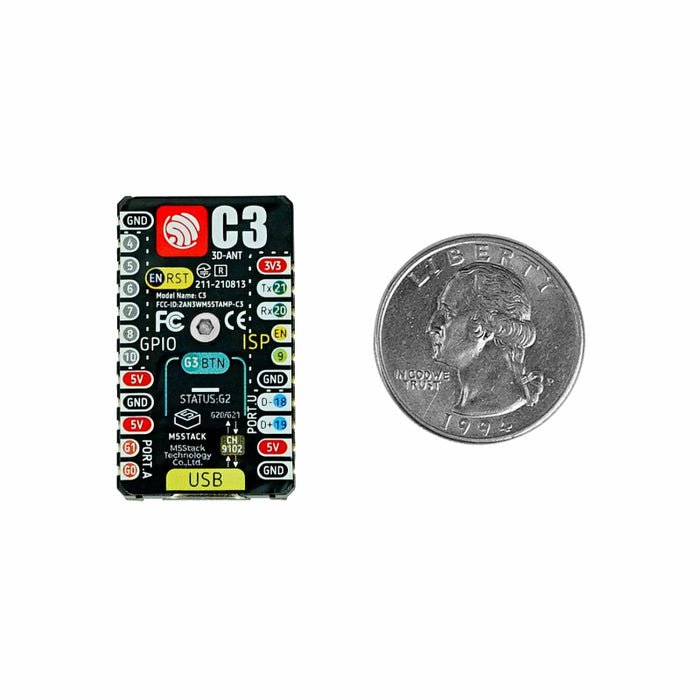 M5Stamp C3 (5pcs) - m5stack-store