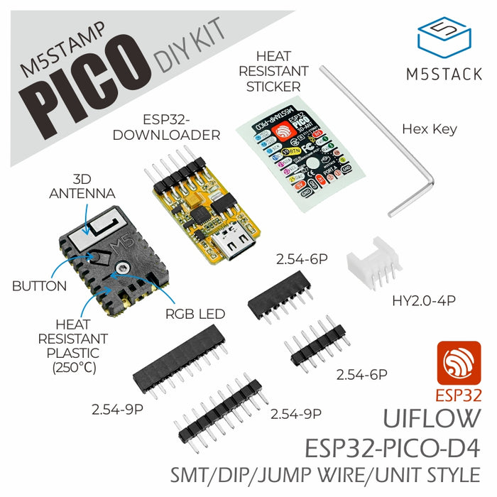 M5Stamp Pico DIY Kit - m5stack-store