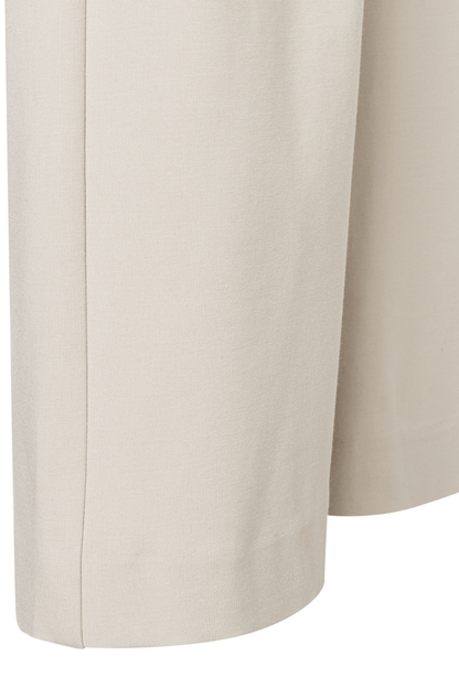 MAC Chiara light jersey straight leg trousers in moon grey – Dotique