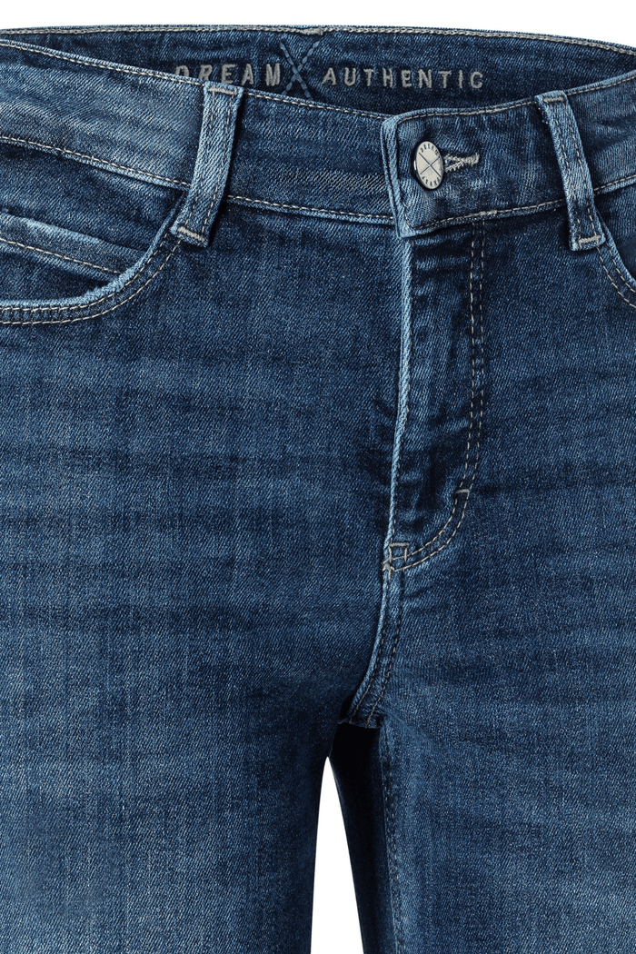 MAC Jeans Dream Wide Denim Cobalt Authentic Wash 5439-90-D574 by Mac Jeans, shop Mac Jeans at Dotique.