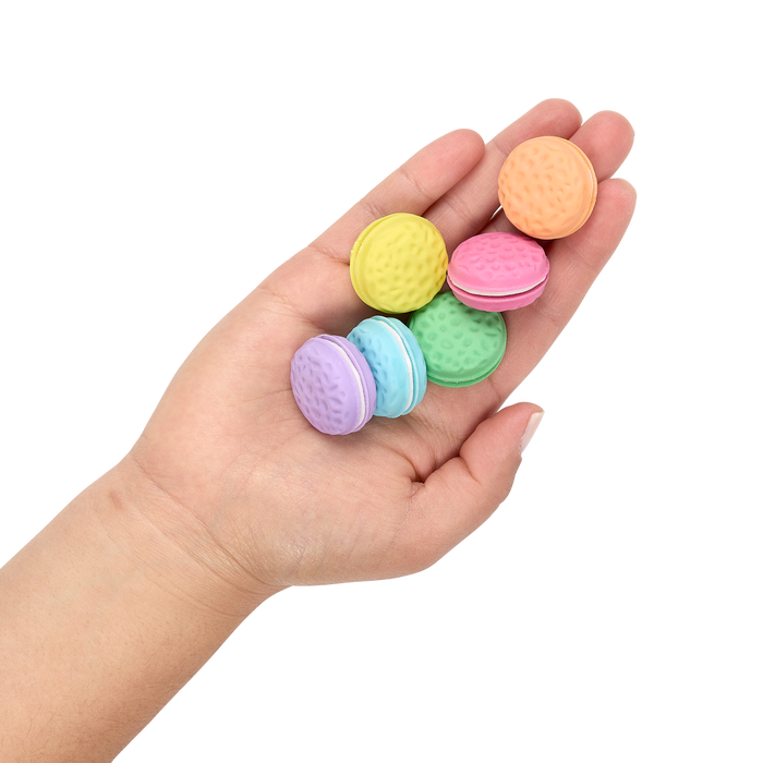 Handful of OOLY Macarons scented erasers