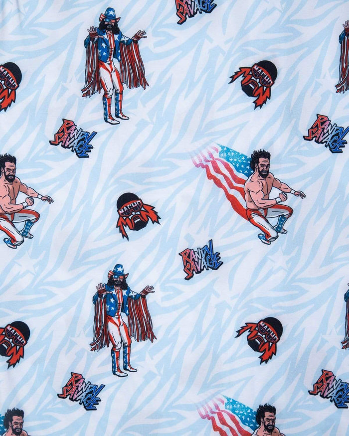 RSVLTS WWE Short Sleeve Shirt Macho Man USA – KUNUFLEX Short Sleeve Shirt