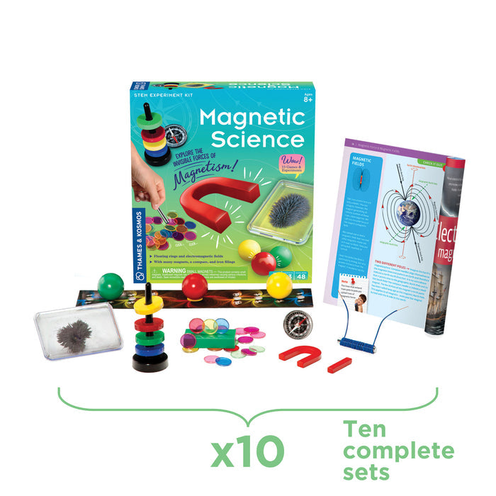 Magnetic Science - Classroom Bundle 10-Pack STEM Thames & Kosmos