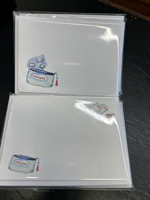 Mahjong note cards
