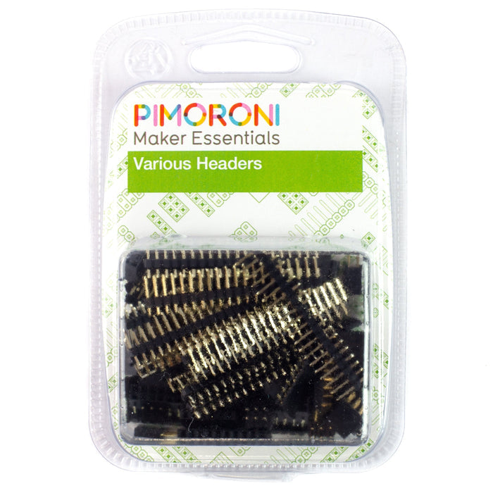 Maker Essentials - Various Headers by Pimoroni - The Pi Hut