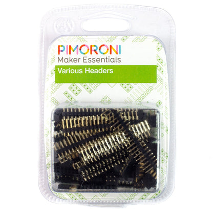 Maker Essentials - Various Headers by Pimoroni - The Pi Hut