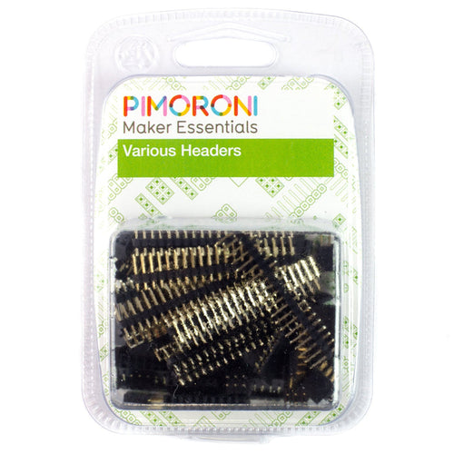 Maker Essentials - Various Headers by Pimoroni - The Pi Hut