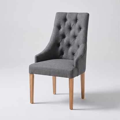 Malibu Dining Chair - Grey