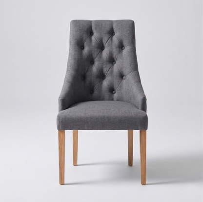 Malibu Dining Chair - Grey