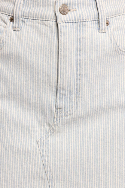 Petal and Pup USA BOTTOMS Malibu Mini Skirt - Blue Bell Stripe