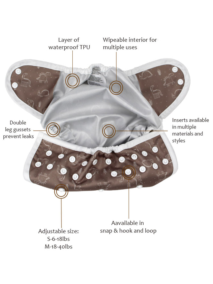 Mama Koala Cloth Diaper Cover - C1PD53936U