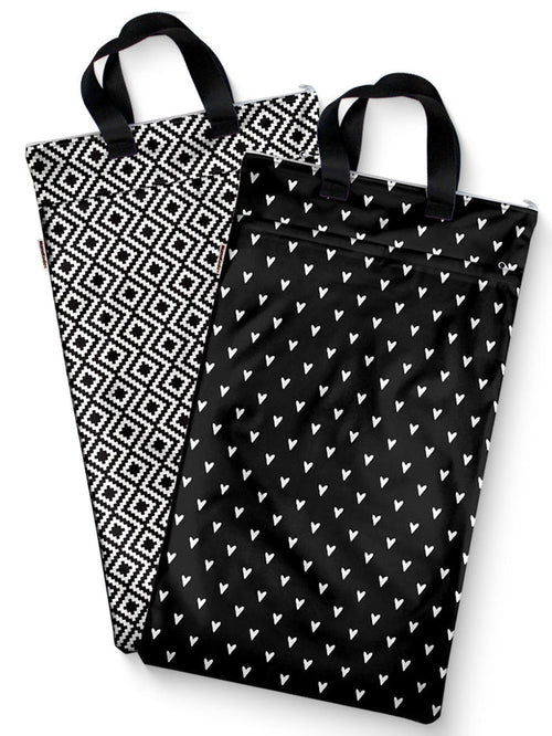 Mama Koala Hanging Wet Dry Bags(2 Pack)-Mosaic