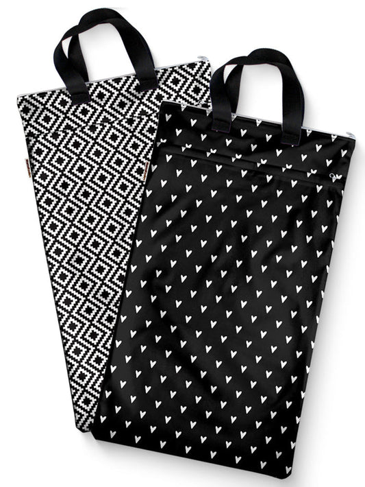 Mama Koala Hanging Wet Dry Bags(2 Pack)-Mosaic