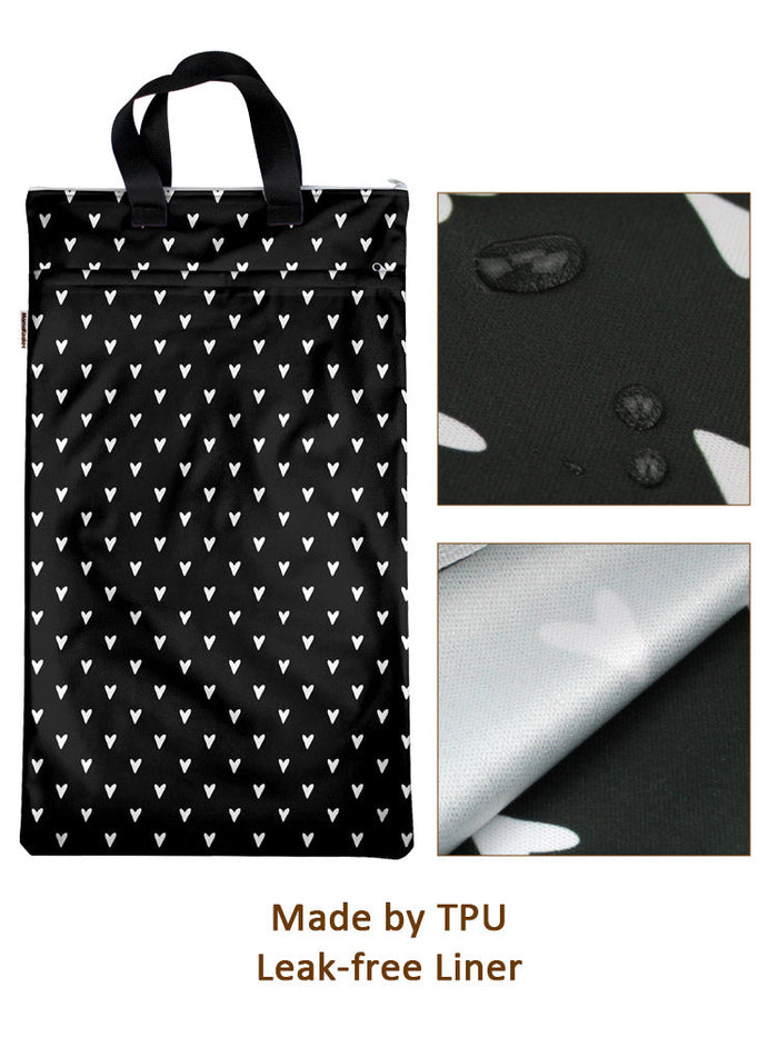 Mama Koala Hanging Wet Dry Bags(2 Pack)-Mosaic