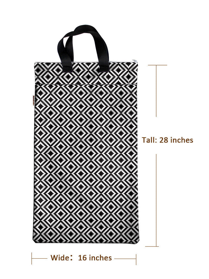 Mama Koala Hanging Wet Dry Bags(2 Pack)-Mosaic
