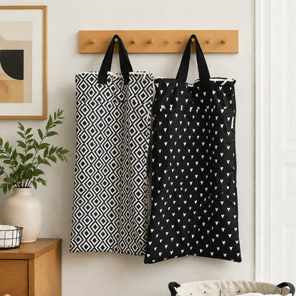 Mama Koala Hanging Wet Dry Bags(2 Pack)-Mosaic