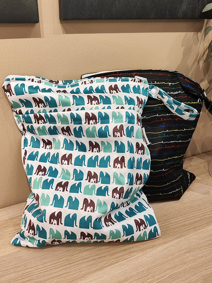 Mama Koala Wet Dry Bags(2 Pack)-Love You