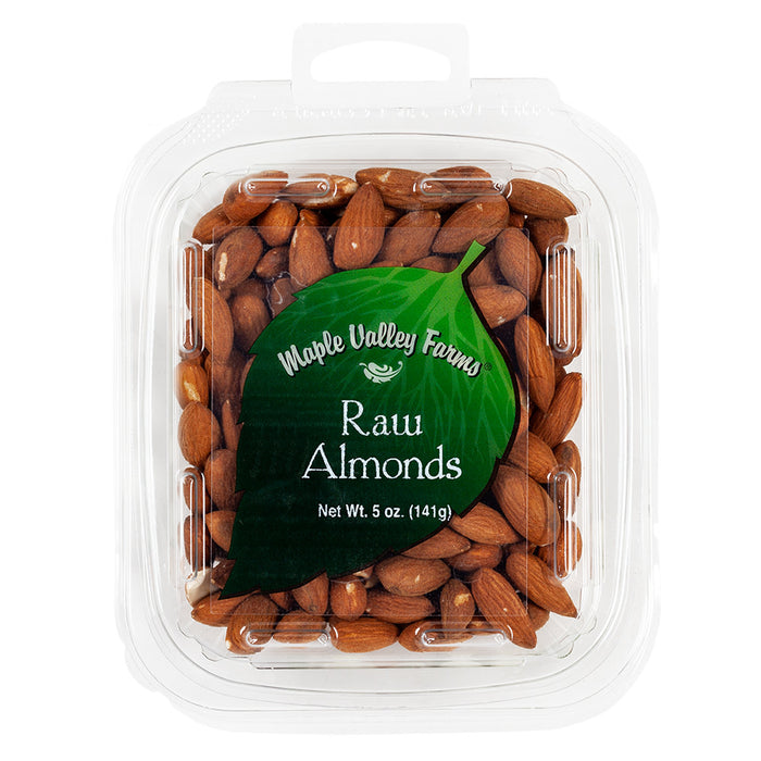 Maple Valley Farms Almonds Raw 5oz - 6ct