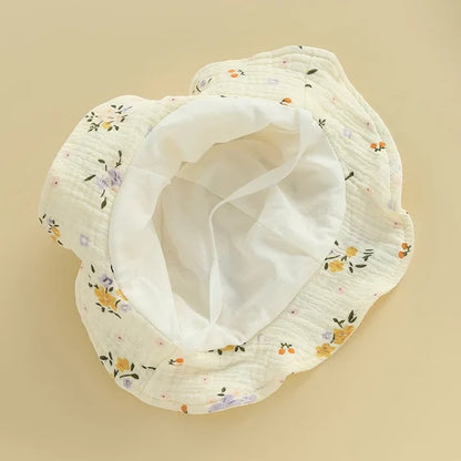 MARA Floral Romper with Sun Hat