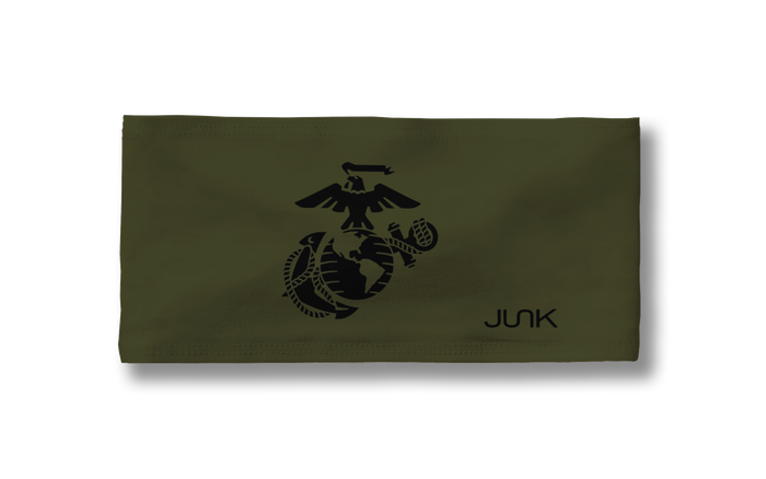 Marines: OD Green EGA Big Bang Lite Headband - View 3