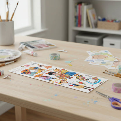 Mary's Beautiful Heart Sticker Sheet