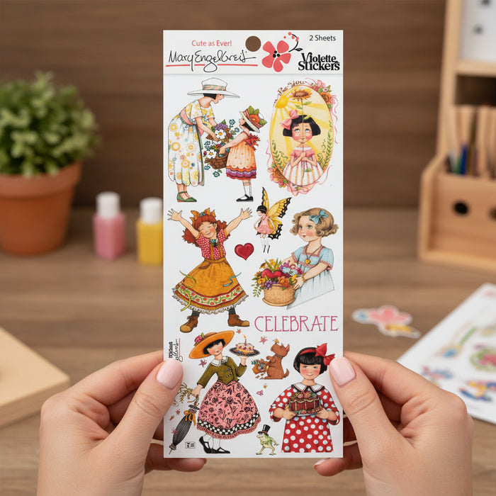 Mary's Celebrate Sticker Sheet