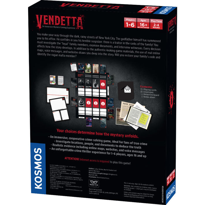 Masters of Crime: Vendetta Games Thames & Kosmos